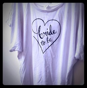 Bride to be shirt